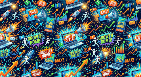 Marketing Noise Illustration